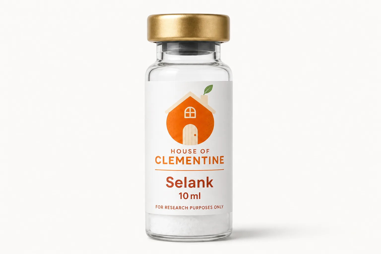 Selank 10 ml lyophilized vial